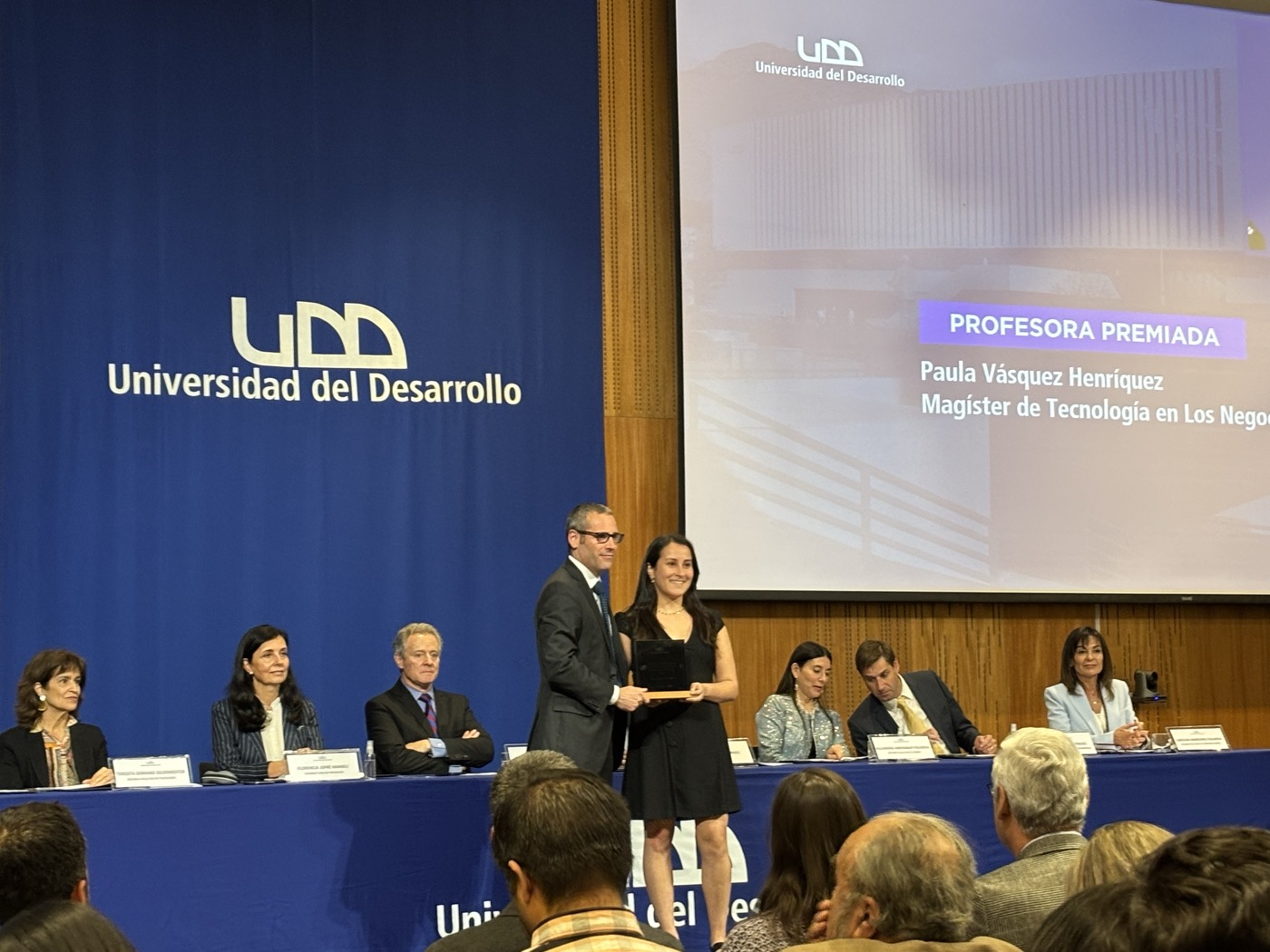 Teaching Excellence Award at UDD