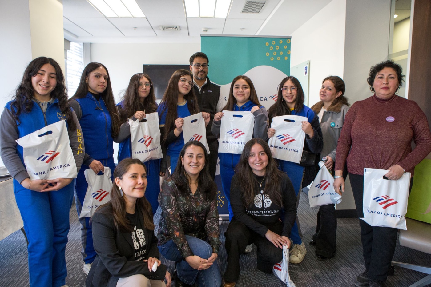 Ingeniosas mentoring event at Bank of America